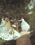 Claude Monet Women in the Garden USA oil painting artist